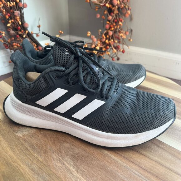 Adidas Runfalcon 1.0 Running Shoes Men-F36200 7US In Black - Picture 1 of 13